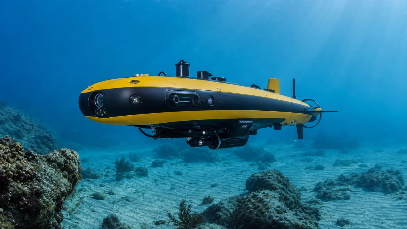 Autonomous undersea vehicle : Capacités, usages et bénéfices concrets